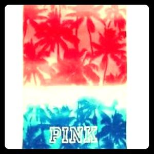VS Pink Red White and Blue Towel